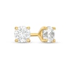 Thumbnail Image 1 of 1/3 CT. T.W. Diamond Solitaire Stud Earrings in 14K Gold (J/I2)