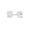 Thumbnail Image 0 of 1/2 CT. T.W. Diamond Solitaire Stud Earrings in 14K White Gold (J/I2)