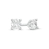 Thumbnail Image 1 of 1/4 CT. T.W. Certified Diamond Solitaire Stud Earrings in 14K White Gold (I/I1)