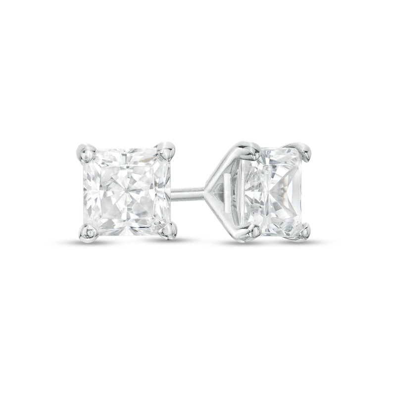 Certified (SI2-I1) 1/5ct tw to 2.00ct tw Natural Diamond Earrings-14K Gold-Screw Back 3/8 ctw (.40 CTW) / 14K Yellow Gold