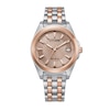 Thumbnail Image 1 of Ladies' Citizen Eco-Drive® Corso Two-Tone Watch with Rose-Tone Dial (Model: EO1226-59X)