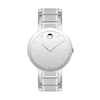 Thumbnail Image 1 of Men's Movado Sapphire™ Diamond Accent Watch with Silver-Tone Dial (Model: 0607587)