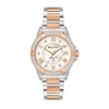 Thumbnail Image 1 of Ladies' Bulova Marine Star 1/10 CT. T.W. Diamond Two-Tone Watch with Mother-of-Pearl Dial (Model: 98R234)