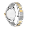 Thumbnail Image 2 of Ladies' Citizen Eco-Drive® Arezzo Two-Tone Watch with White Dial (Model: AW1694-50A)
