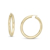 Thumbnail Image 1 of 40.0mm Tube Hoop Earrings in 14K Gold