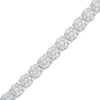 Thumbnail Image 1 of 5 CT. T.W. Multi-Diamond Tennis Bracelet in 10K White Gold