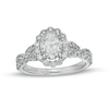 Thumbnail Image 1 of Vera Wang Love Collection 1-5/8 CT. T.W. Certified Lab-Created Diamond Twist Shank Engagement Ring in 14K White Gold