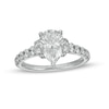 Thumbnail Image 0 of TRUE Lab-Created Diamonds by Vera Wang Love 2-1/4 CT. T.W. Collar Engagement Ring in 14K White Gold (F/VS2)