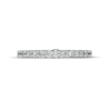 Thumbnail Image 4 of TRUE Lab-Created Diamonds by Vera Wang Love 1/2 CT. T.W. Anniversary Band in 14K White Gold (F/VS2)