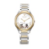 Thumbnail Image 0 of Ladies' Citizen Eco-Drive® Mickey & Minnie Mouse Two-Tone Watch with Silver-Tone Dial (Model: EM0754-59W)