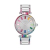 Thumbnail Image 1 of Ladies' Coach Cary Multi-Coloured Rainbow Crystal Accent Watch with Silver-Tone Dial (Model: 14503835)