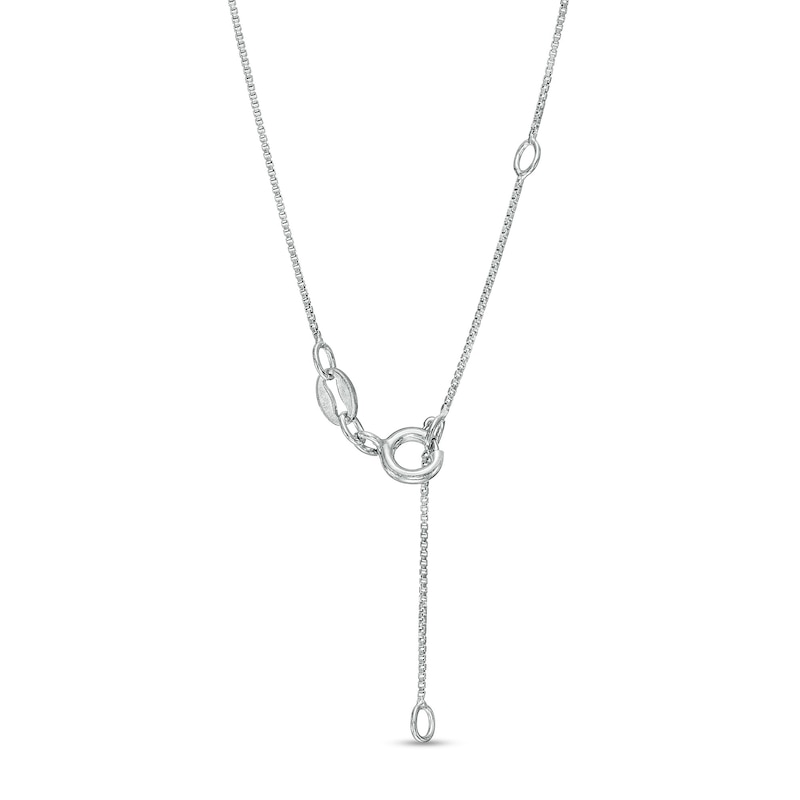 Main Image 3 of 1/2 CT. T.W. Certified Lab-Created Diamond Circle Pendant in 14K White Gold (F/SI2)