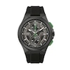 Thumbnail Image 1 of Men's Bulova Maquina Black IP Chronograph Black Strap Watch with Black Dial (Model: 98B381)