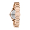 Thumbnail Image 3 of Ladies' Bulova Marine Star 1/10 CT. T.W. Diamond Rose-Tone Watch with Mother-of-Pearl Dial (Model: 98R295)