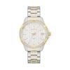 Thumbnail Image 1 of Ladies' Caravelle by Bulova Aqualuxx Crystal Accent Two-Tone Watch with Silver-Tone Dial (Model: 45M120)