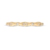 Thumbnail Image 3 of 1/20 CT. T.W. Diamond Alternating Marquise-Shaped Anniversary Band in 10K Gold