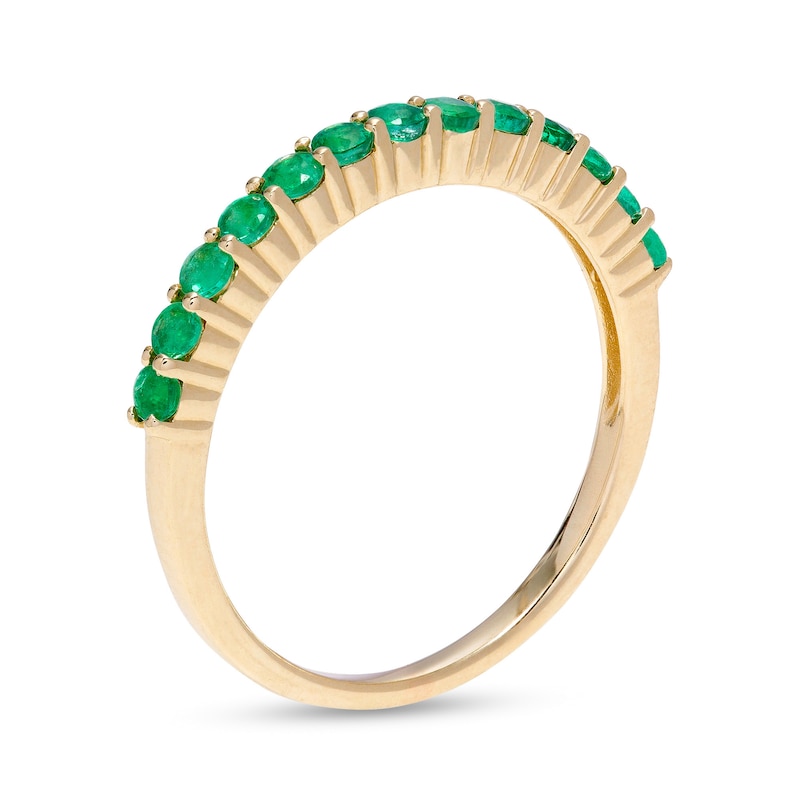 Emerald Row Band in 10K Gold | Zales Outlet