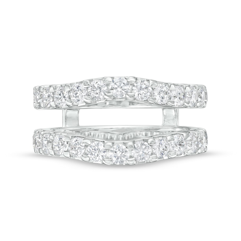 1-1/2 CT. T.W. Certified Lab-Created Diamond Solitaire Enhancer in 14K White Gold (F/VS2)