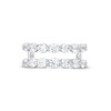 Thumbnail Image 3 of 1-1/2 CT. T.W. Diamond Graduating Solitaire Enhancer in 14K White Gold