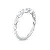 Thumbnail Image 3 of 1 CT. T.W. Marquise-Cut Diamond Sideways Seven Stone Band in 14K White Gold (I/I2)