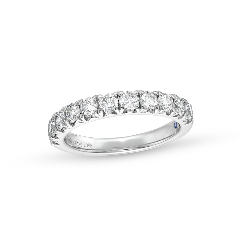 Main Image 1 of Vera Wang Love Collection 1 CT. T.W. Diamond Eleven Stone Anniversary Band in 14K White Gold (I/SI2)