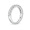 Thumbnail Image 3 of Vera Wang Love Collection 1 CT. T.W. Diamond Eleven Stone Anniversary Band in 14K White Gold (I/SI2)