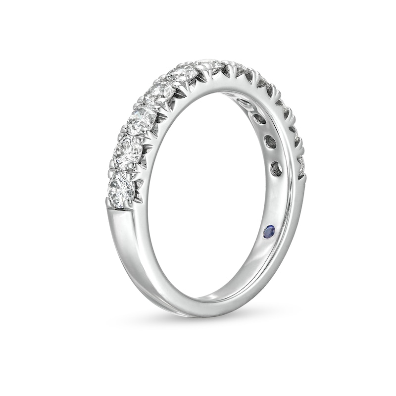 Main Image 3 of Vera Wang Love Collection 1 CT. T.W. Diamond Eleven Stone Anniversary Band in 14K White Gold (I/SI2)