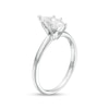 Thumbnail Image 3 of 1 CT. Certified Marquise Lab-Created Diamond Solitaire Engagement Ring in 14K White Gold (F/VS2)