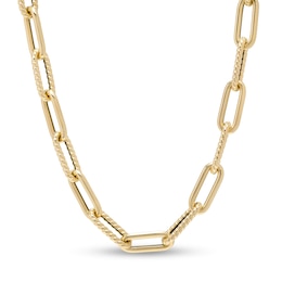 2.0mm Cheval Chain Necklace in 14K Gold - 18&quot;
