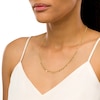 Thumbnail Image 2 of Dangle Choker Necklace in 10K Gold - 16&quot;