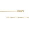 Thumbnail Image 3 of Dangle Choker Necklace in 10K Gold - 16&quot;