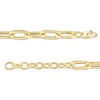 Thumbnail Image 4 of 2.5mm Paper Clip Link Chain Necklace in Hollow 10K Gold - 20&quot;