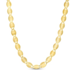 3.7mm Valentino Chain Necklace in Solid 14K Gold - 18&quot;