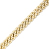 Thumbnail Image 1 of Italian Gold 4.0mm Curb Chain Bracelet in Hollow 14K Gold – 8.5&quot;