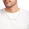 Thumbnail Image 2 of 2.7mm Rope Chain Necklace in Hollow 14K Gold - 20&quot;