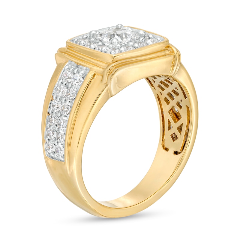 Men's 1 Ct. T.W. Certified Lab-Created Diamond Wedding