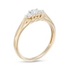 Thumbnail Image 3 of 1/10 CT. T.W. Diamond Three Stone Promise Ring in 10K Gold