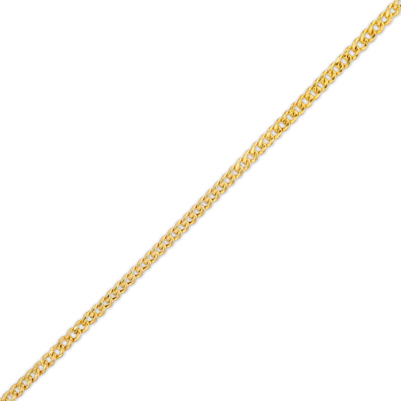 Main Image 1 of Child's 2.2mm Cuban Curb Chain Bracelet in Hollow 14K Gold – 6.0&quot;