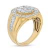 Thumbnail Image 3 of Men's 2-1/2 CT. T.W. Multi-Diamond Frame Ring in 10K Gold