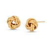 Thumbnail Image 0 of Double Row Love Knot Stud Earrings in 14K Gold