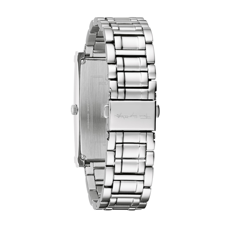 Main Image 3 of Ladies' Bulova Frank Lloyd Wright Watch with Rectangular Grey Dial (Model: 96L286)