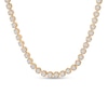 Thumbnail Image 0 of Men's 2-1/2 CT. T.W. Multi-Diamond Tennis Necklace in 10K Gold – 22.5"