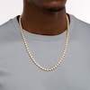 Thumbnail Image 2 of Men's 2-1/2 CT. T.W. Multi-Diamond Tennis Necklace in 10K Gold – 22.5&quot;