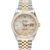 Thumbnail Image 1 of Previously Owned - Men's Rolex Datejust 1/2 CT. T.W. Diamond Stainless Steel and 18K Gold Automatic Watch (Model: 16233)