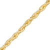 Thumbnail Image 1 of Men's 4.0mm Diamond-Cut Glitter Rope Chain Bracelet in Solid 10K Gold – 8.5&quot;