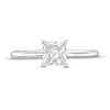 Thumbnail Image 2 of 1 CT. Certified Princess-Cut Lab-Created Diamond Solitaire Engagement Ring in 14K White Gold (I/SI2)
