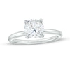 Thumbnail Image 1 of 1-1/2 CT. Certified Lab-Created Diamond Solitaire Engagement Ring in 14K White Gold (I/SI2)