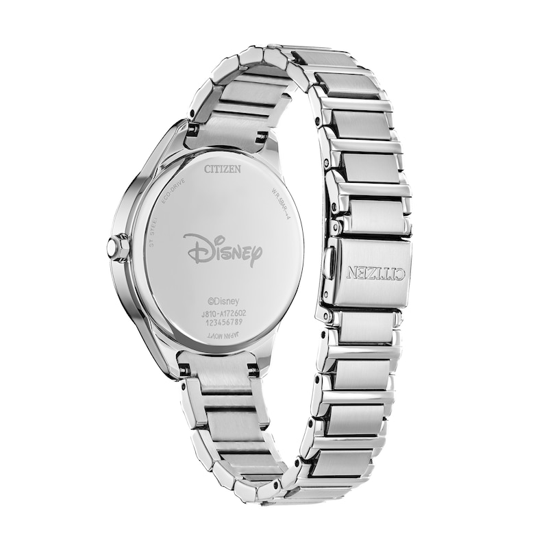 Main Image 3 of Ladies' Citizen Eco-Drive® Mickey Mouse & Friends Disco Minnie Crystal Watch with Blue Dial (Model: FE6106-52W)