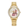 Thumbnail Image 3 of Ladies' Citizen Eco-Drive® Princess Crystal Gold-Tone Watch with Mother-of-Pearl Dial and Box Set (Model: FE7048-51D)