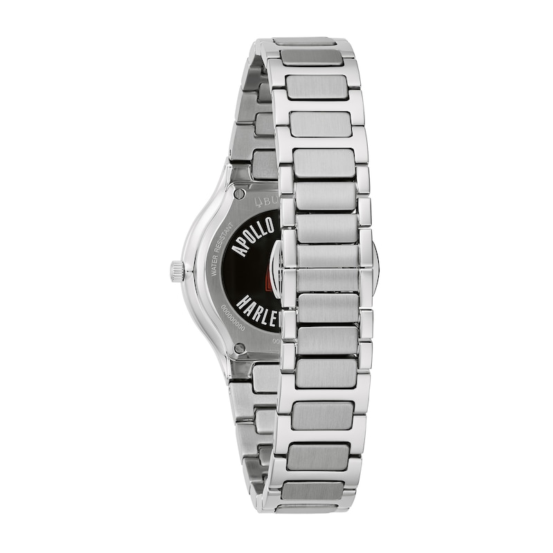 Main Image 3 of Ladies' Bulova Apollo Watch with Black Dial (Model: 96L309)